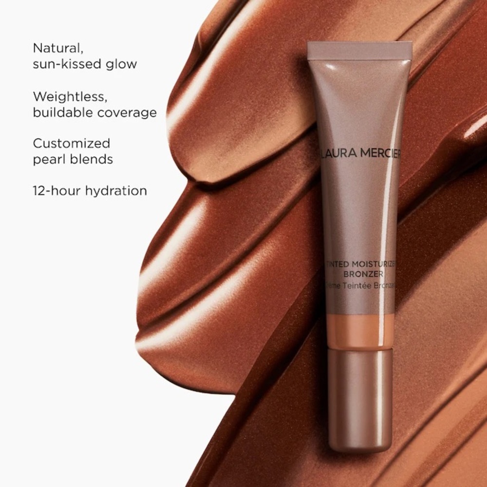 BNIB Laura Mercier Tinted Moisturizer Sheer Cream Bronzer - Sunbeam - Picture 6 of 6